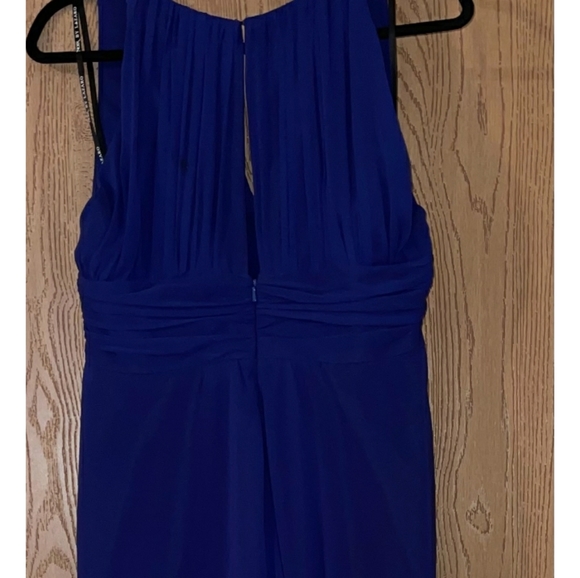 Formal Maxi Blue Dress - Picture 2 of 3